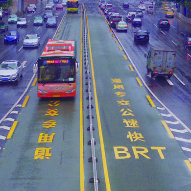 上海市延安路71路中運量公交智能化系統流量檢測項目
